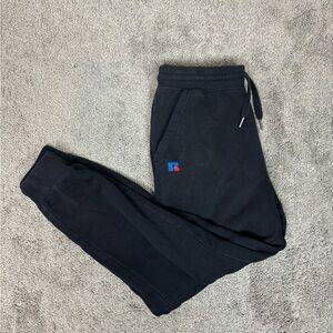 Y2k black russell athletic jogger sweatpants